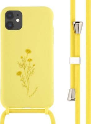 Coque avec cordon IMOSHION pour Apple iPhone 11 - Flower Yellow Coque avec cordon IMOSHION pour Apple iPhone 11 - Flower Yellow