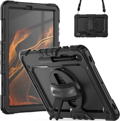 Etui ACCEZZ pour Samsung Galaxy Tab S7 FE  - Noir