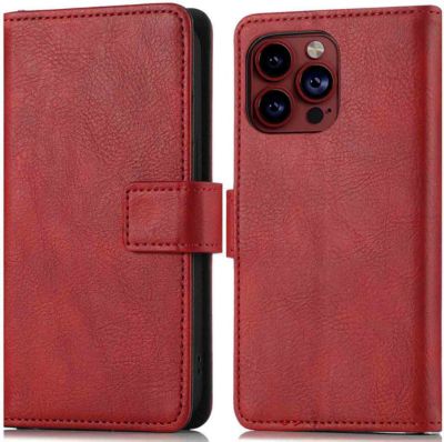 Coque étui IMOSHION pour Apple iPhone 15 Pro - Rouge