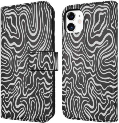 Coque étui IMOSHION pour Apple iPhone 11 - Black And White Coque étui IMOSHION pour Apple iPhone 11 - Black And White