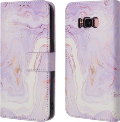 Coque étui IMOSHION pour Samsung Galaxy S8 - Purple Marble