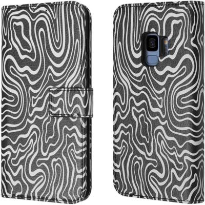 Coque étui IMOSHION pour Samsung Galaxy S9 - Black And White