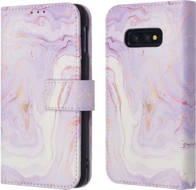 Coque étui IMOSHION pour Samsung Galaxy S10e - Purple Marble