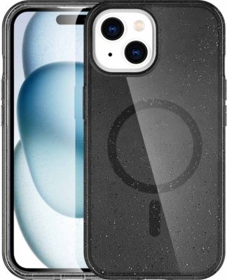 Coque IMOSHION pour Apple iPhone 15 - Glitter Noir