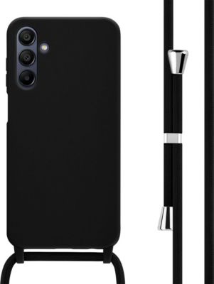 Coque avec cordon IMOSHION pour Samsung Galaxy A15 (5G/4G) - Noir