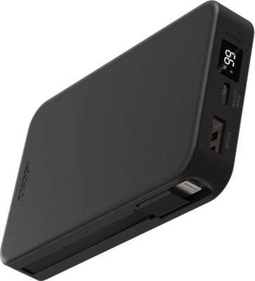 Batterie externe ACCEZZ Batterie externe - 10000 mAh - Noir
