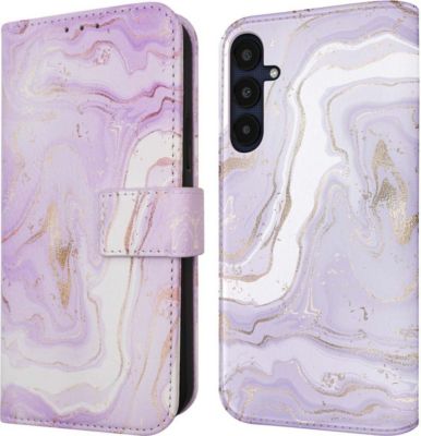 Coque étui IMOSHION pour Samsung Galaxy A55 - Purple Marble
