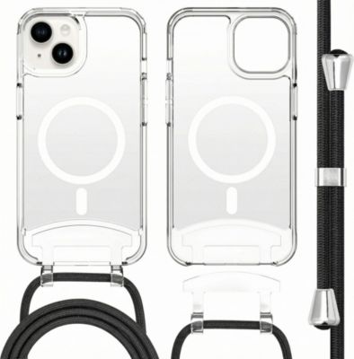 Coque avec cordon IMOSHION pour Apple iPhone 14 - Transparent