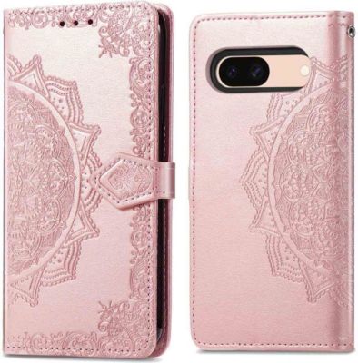 Coque étui IMOSHION pour Google Pixel 8a - Rose Doré