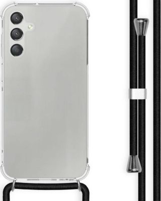 Coque avec cordon IMOSHION pour Samsung Galaxy A15 (5G/4G) - Noir