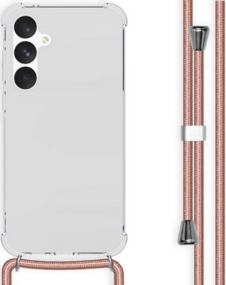 Coque avec cordon IMOSHION pour Samsung Galaxy A55 - Rose Doré