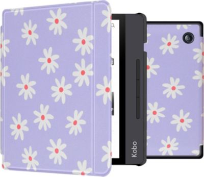 Etui IMOSHION pour Kobo Libra H2O - Flowers Distance