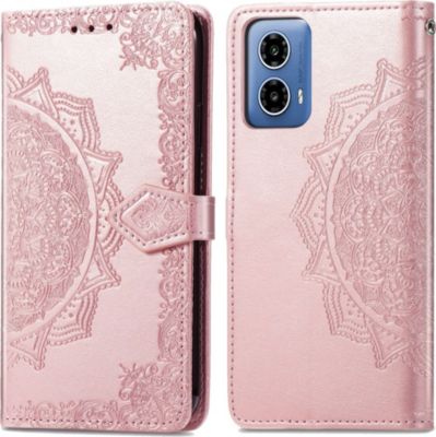 Coque étui IMOSHION pour Motorola Moto G34 - Rose Doré