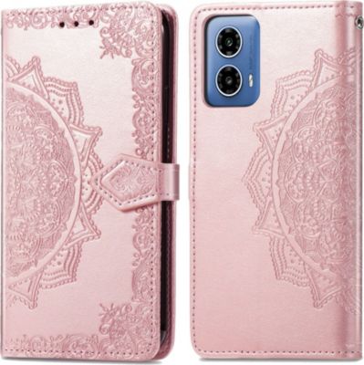 Coque étui IMOSHION pour Motorola Moto G34 - Rose Doré Coque étui IMOSHION pour Motorola Moto G34 - Rose Doré