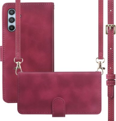 Etui avec cordon IMOSHION pour Samsung Galaxy A54 (5G) - Rouge