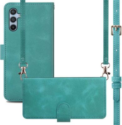 Etui avec cordon IMOSHION pour Samsung Galaxy A34 (5G) - Turquoise