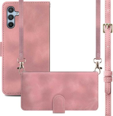 Etui avec cordon IMOSHION pour Samsung Galaxy A34 (5G) - Rose