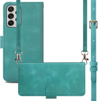 Etui avec cordon IMOSHION pour Samsung Galaxy A53 - Turquoise
