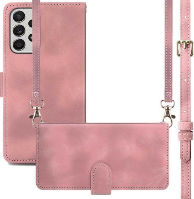 Etui avec cordon IMOSHION pour Samsung Galaxy A53 - Rose