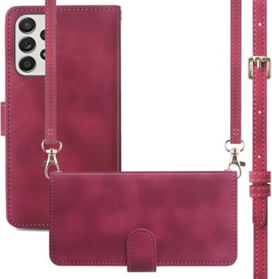 Etui avec cordon IMOSHION pour Samsung Galaxy A53 - Rouge