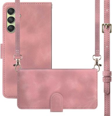 Etui avec cordon IMOSHION pour Samsung Galaxy A25 (5G) - Rose
