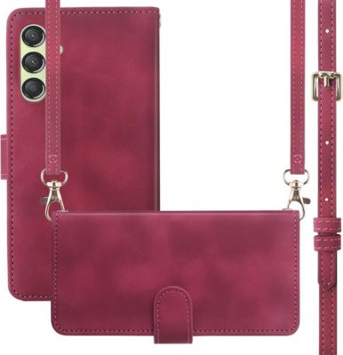 Etui avec cordon IMOSHION pour Samsung Galaxy A25 (5G) - Rouge