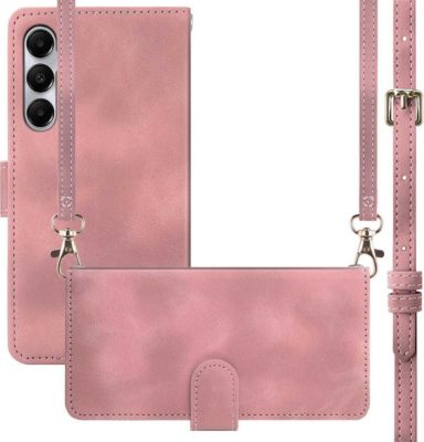 Etui avec cordon IMOSHION pour Samsung Galaxy A55 - Rose