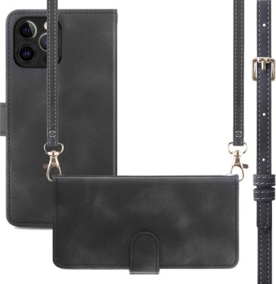 Etui avec cordon IMOSHION pour Apple iPhone 12 (Pro) - Noir
