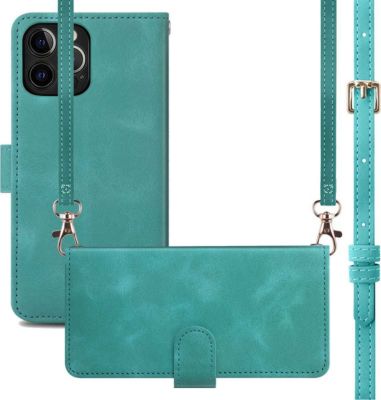 Etui avec cordon IMOSHION pour Apple iPhone 12 (Pro) - Turquoise
