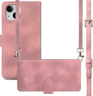 Etui avec cordon IMOSHION pour Apple iPhone 14 / 13 - Rose