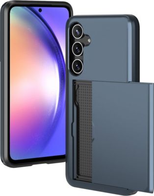 Coque IMOSHION pour Samsung Galaxy A55 - Bleu foncé