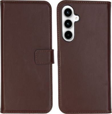 Coque étui SELENCIA pour Samsung Galaxy A55 - Marron foncé