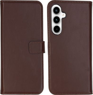 Coque étui SELENCIA pour Samsung Galaxy A55 - Marron foncé Coque étui SELENCIA pour Samsung Galaxy A55 - Marron foncé