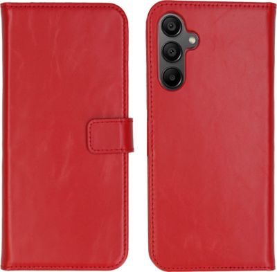 Coque étui SELENCIA pour Samsung Galaxy A15 (5G/4G) - Rouge Coque étui SELENCIA pour Samsung Galaxy A15 (5G/4G) - Rouge