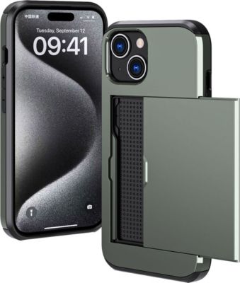 Coque IMOSHION pour Apple iPhone 15 - Vert foncé