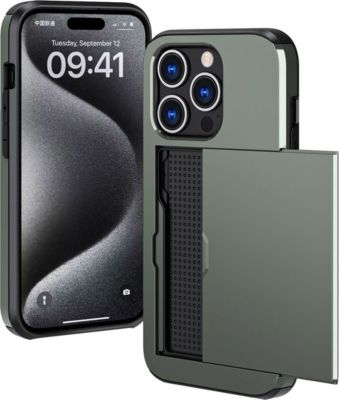 Coque IMOSHION pour Apple iPhone 15 Pro - Vert foncé