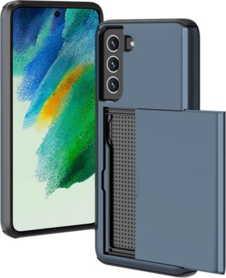 Coque IMOSHION pour Samsung Galaxy S21 FE - Bleu foncé