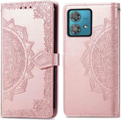 Coque étui IMOSHION pour Motorola Moto G84 - Rose Doré