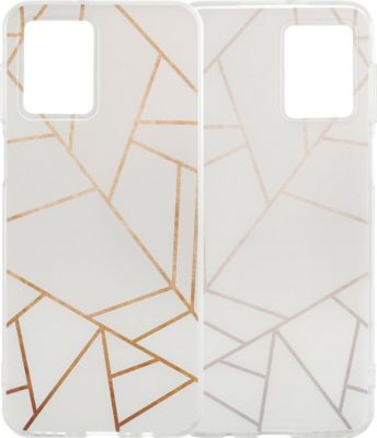 Coque IMOSHION pour Motorola Moto G54 - White Graphic