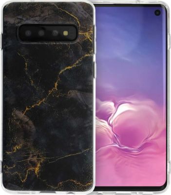 Coque IMOSHION pour Samsung Galaxy S10 - Black Marble