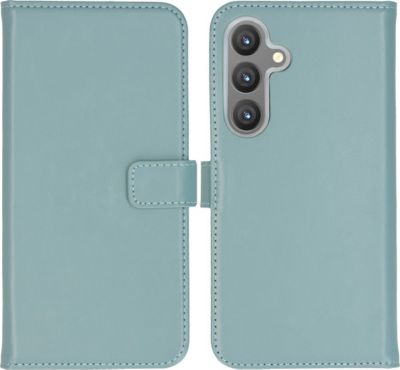 Coque étui SELENCIA pour Samsung Galaxy S24 Plus - Air Blue