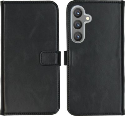 Coque étui SELENCIA pour Samsung Galaxy S24 Plus - Noir