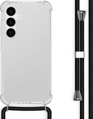 Coque avec cordon IMOSHION pour Samsung Galaxy S24 Plus - Noir