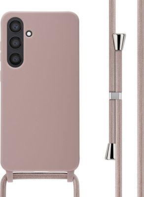 Coque avec cordon IMOSHION pour Samsung Galaxy S24 Plus - Sand Pink