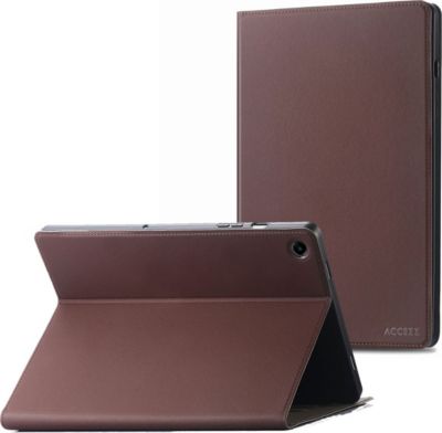 Etui ACCEZZ pour Samsung Galaxy Tab A9 Plus - Marron