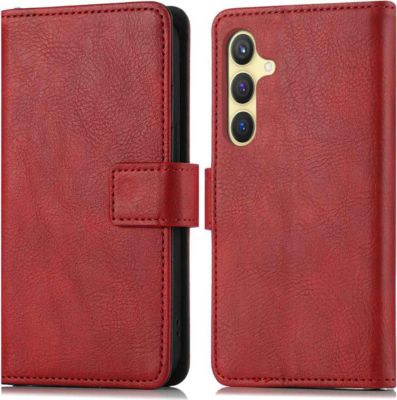 Coque étui IMOSHION pour Samsung Galaxy S25 / S24 - Rouge