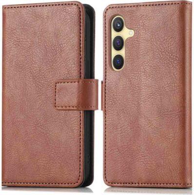 Coque étui IMOSHION pour Samsung Galaxy S24 Plus - Marron Coque étui IMOSHION pour Samsung Galaxy S24 Plus - Marron