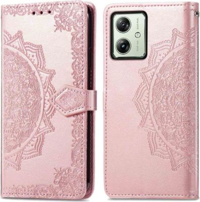 Coque étui IMOSHION pour Motorola Moto G54 - Rose Doré Coque étui IMOSHION pour Motorola Moto G54 - Rose Doré