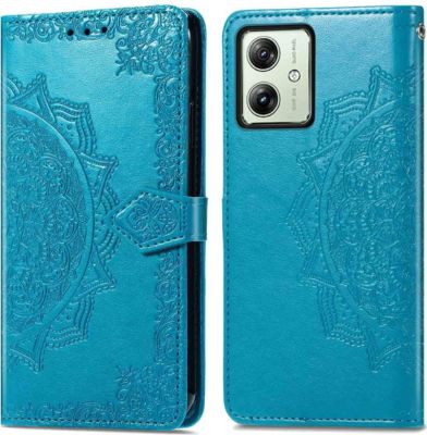 Coque étui IMOSHION pour Motorola Moto G54 - Turquoise