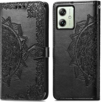 Coque étui IMOSHION pour Motorola Moto G54 - Noir